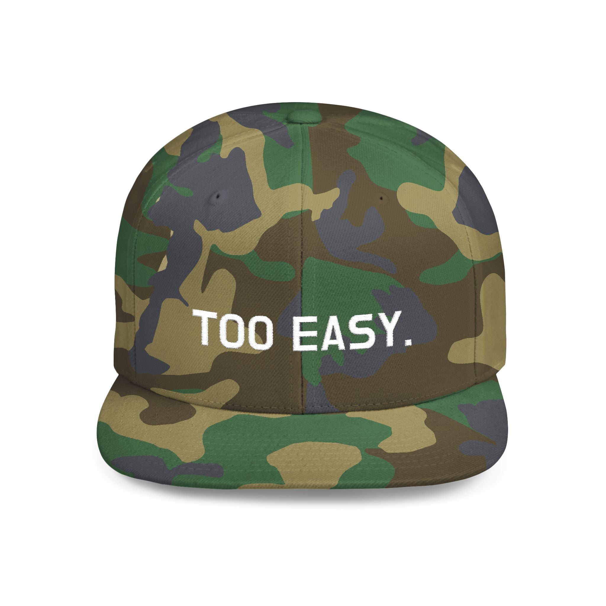 TOO EASY Snapback (Choose Your Color!)