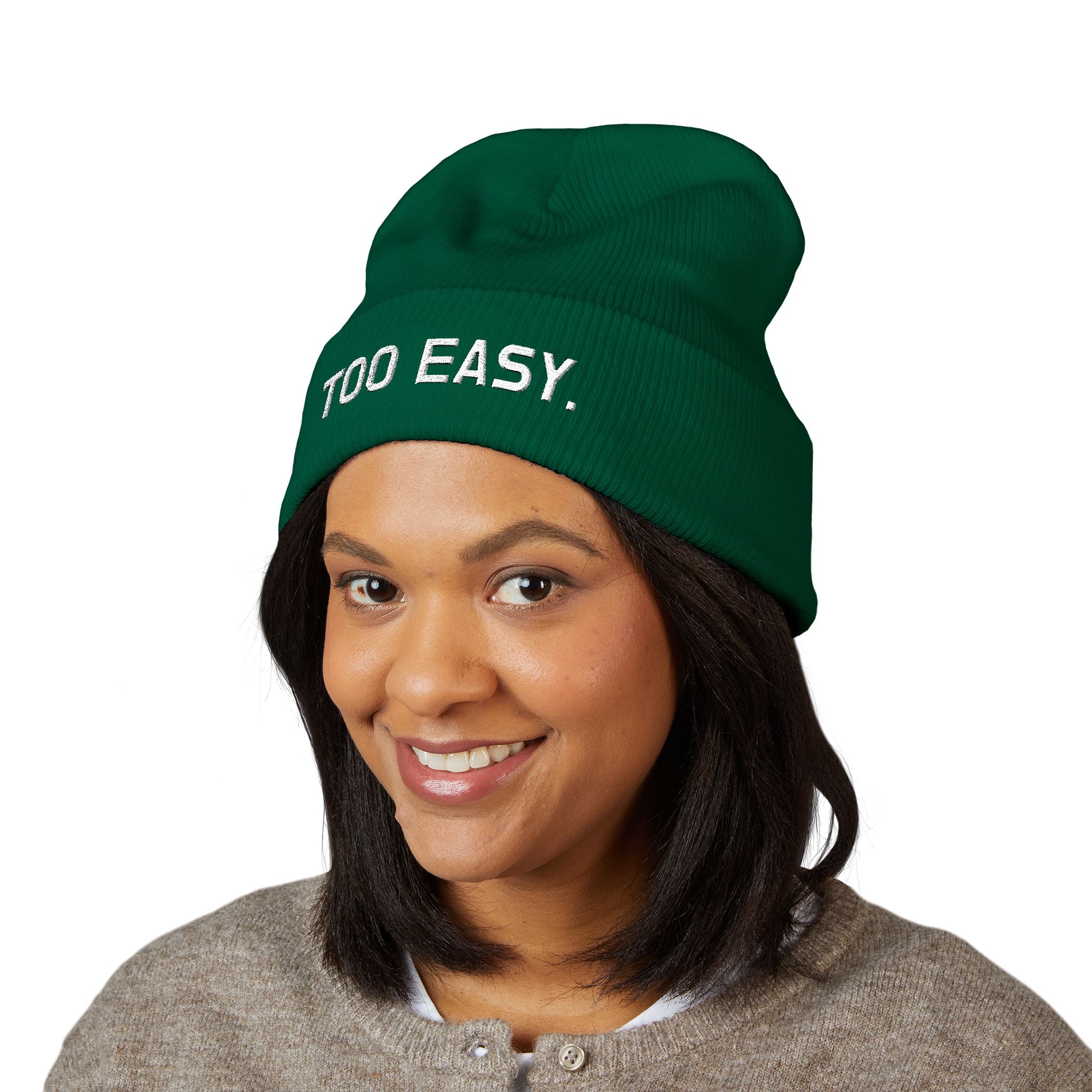TOO EASY Beanie (Choose Your Color!)