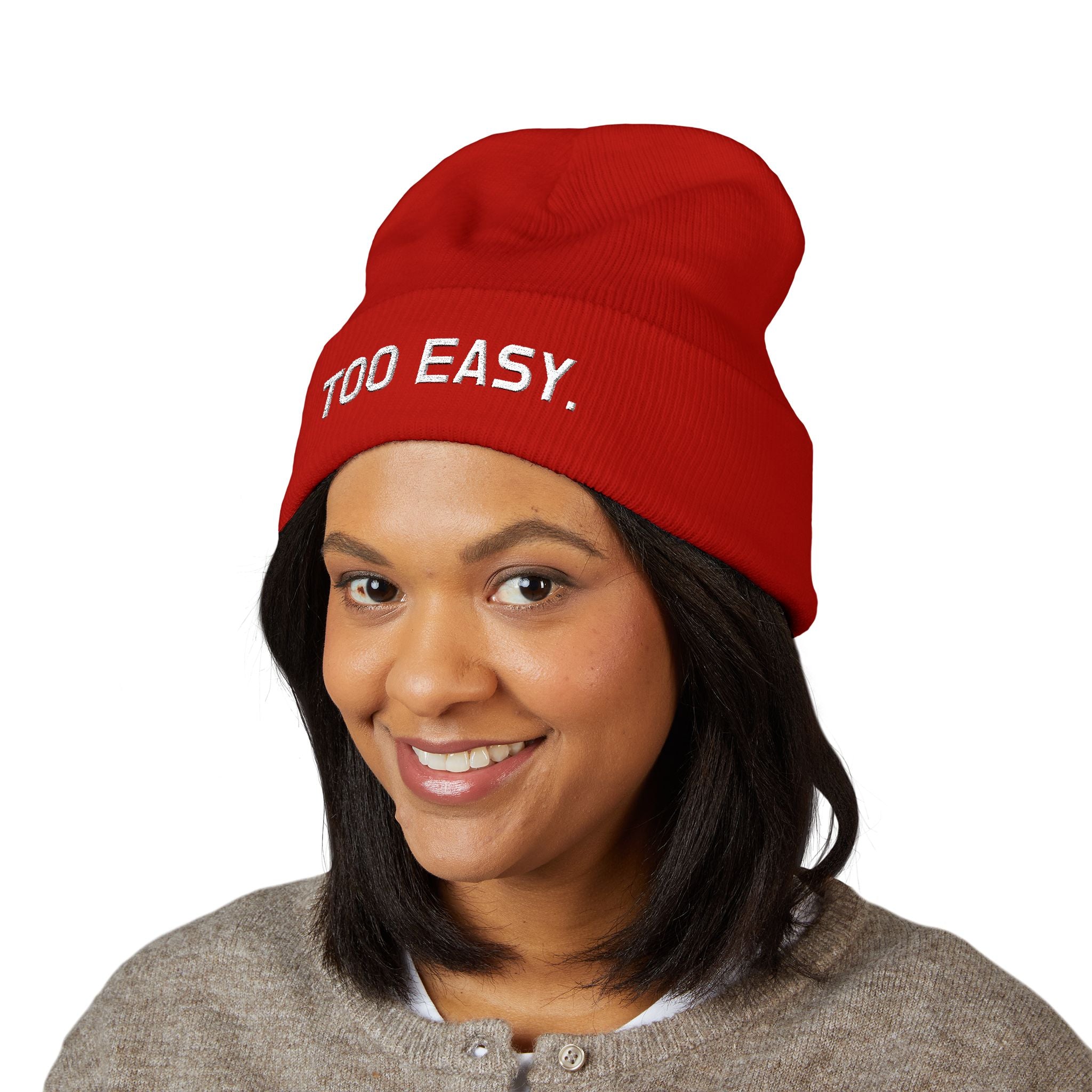TOO EASY Beanie (Choose Your Color!)