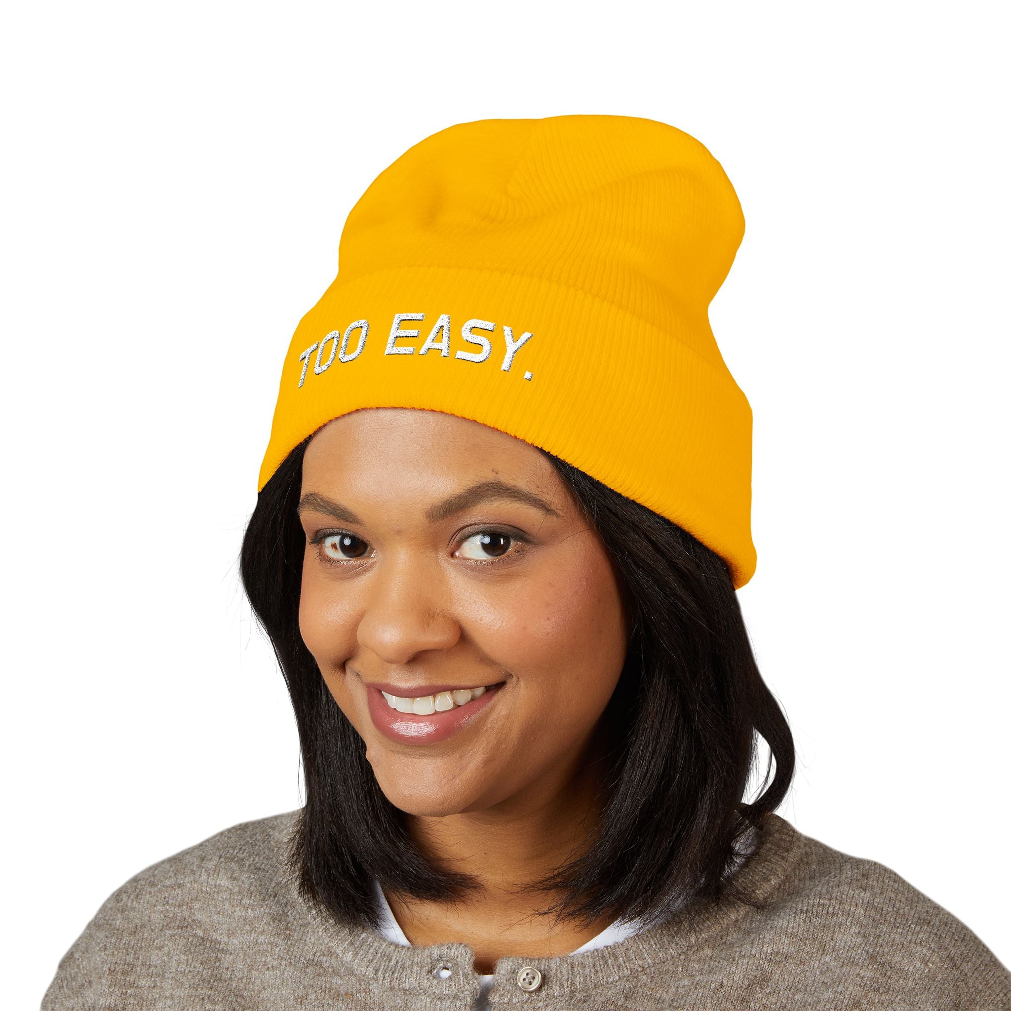 TOO EASY Beanie (Choose Your Color!)
