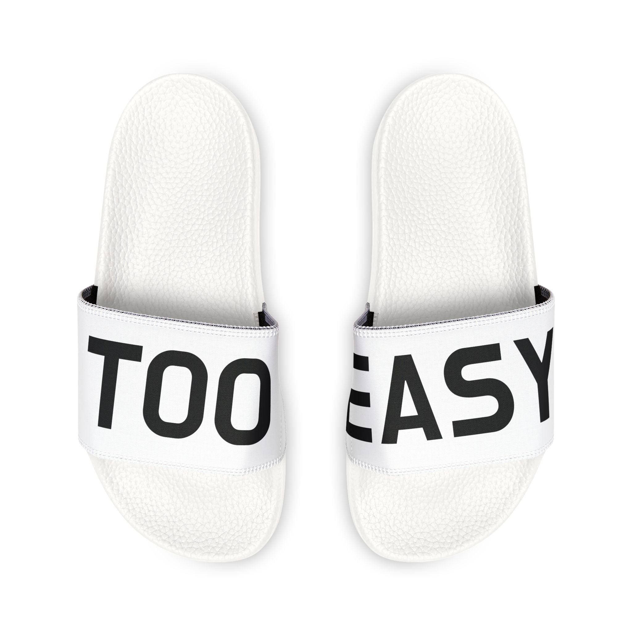 TOO EASY Flip Flops - White Strap