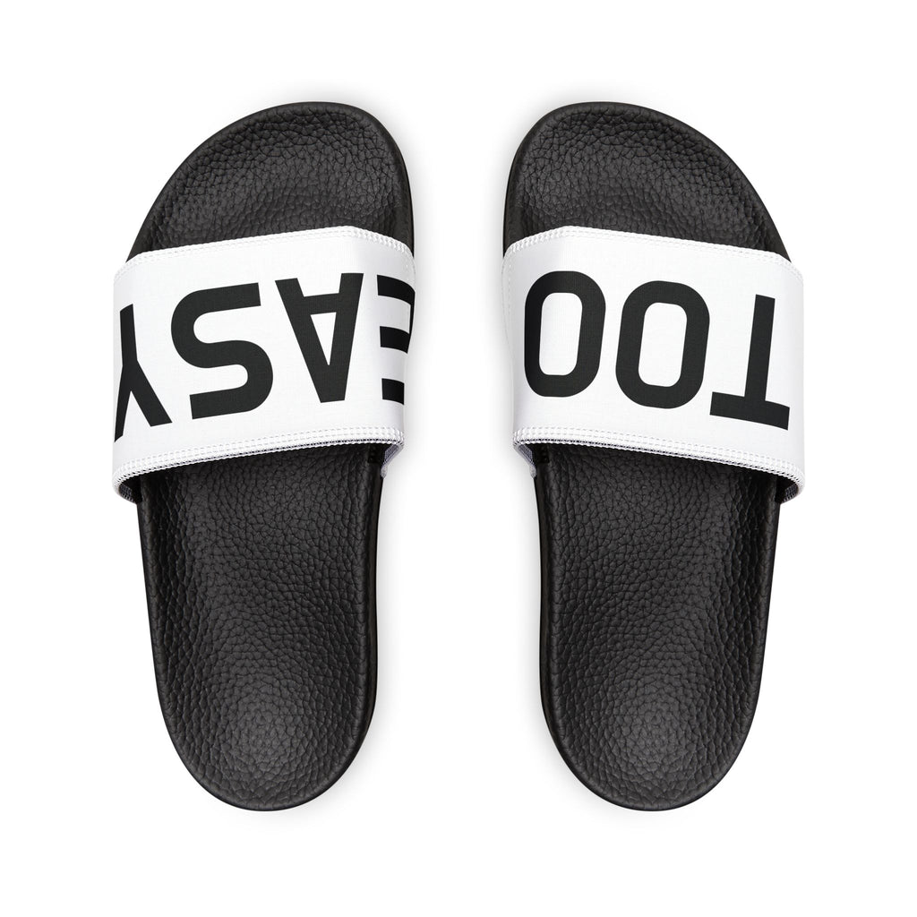 TOO EASY Flip Flops - White Strap