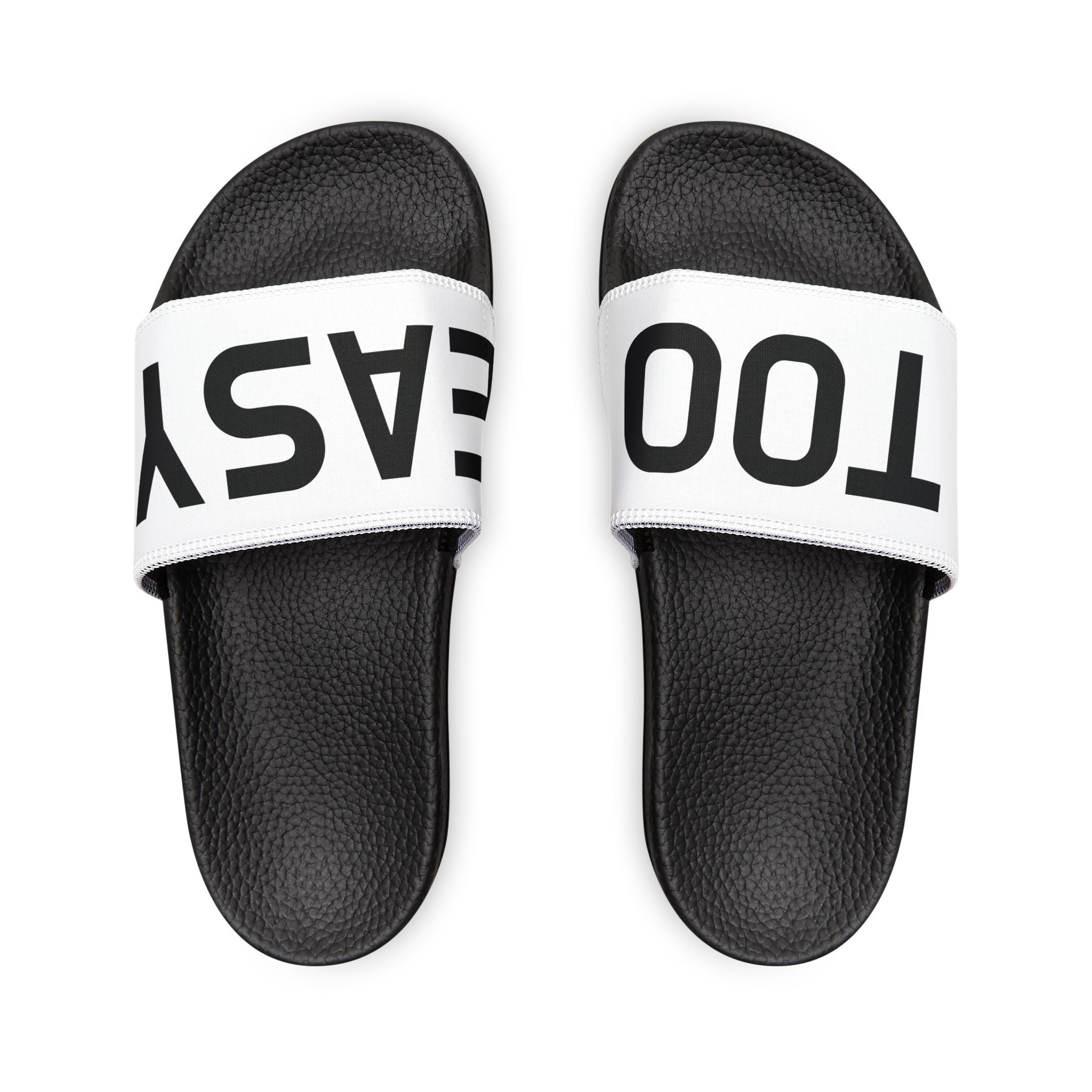 TOO EASY Flip Flops - White Strap