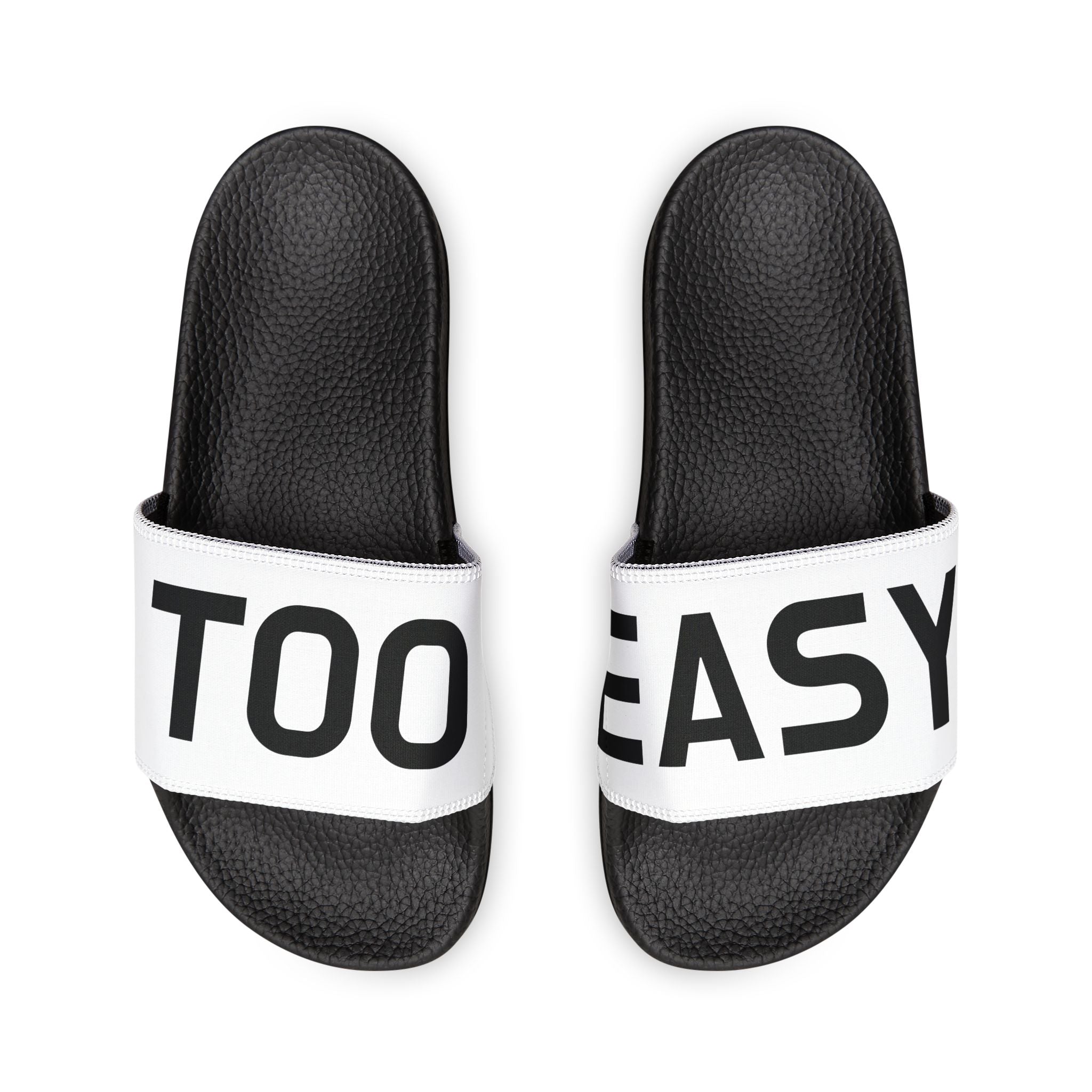 TOO EASY Flip Flops - White Strap