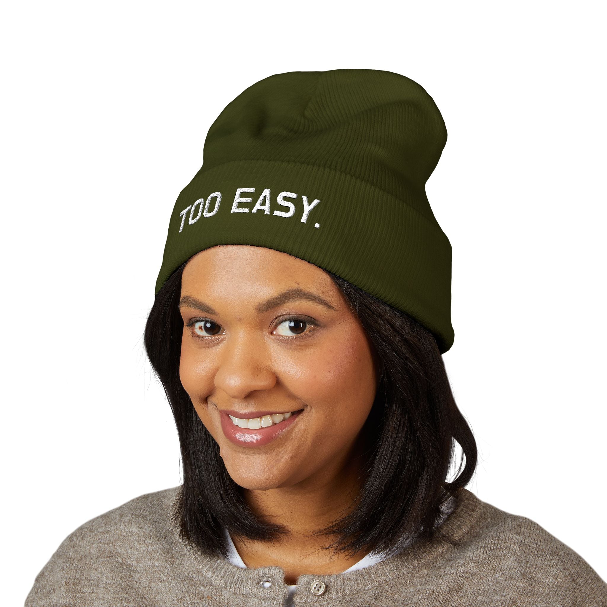 TOO EASY Beanie (Choose Your Color!)
