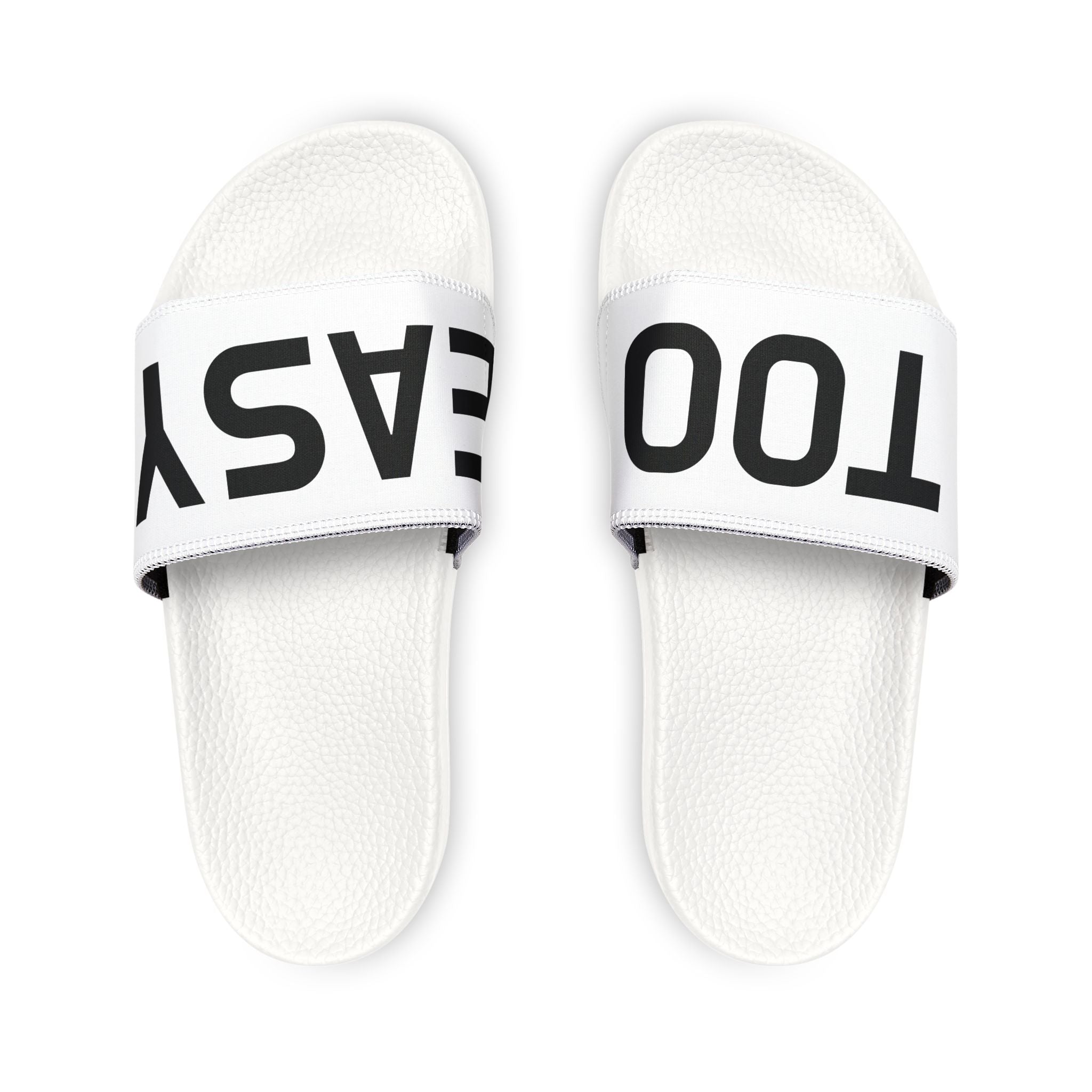 TOO EASY Flip Flops - White Strap